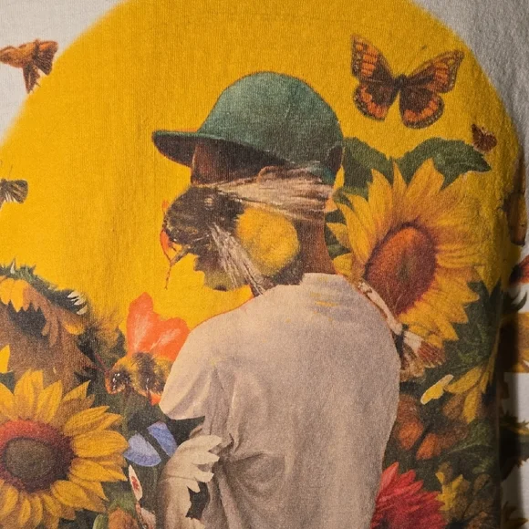 Tyler The Creator Miracle White Men's Large T-Shirt - Picture 5 of 7